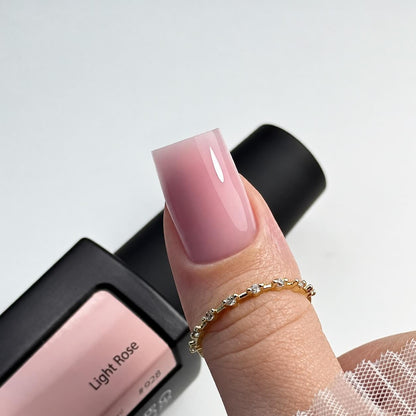 Light Rose #928 builder gel in a wide-neck bottle