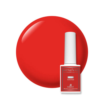 Kokoist Bottle 'N Go BC-03 Color Gel Solid Red, 10ml