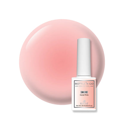 Kokoist Bottle 'N Go BC-11 Color Gel Coral Pink, 10ml