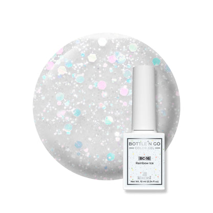 Kokoist Bottle 'N Go BC-16 Color Gel Rainbow Ice, 10ml