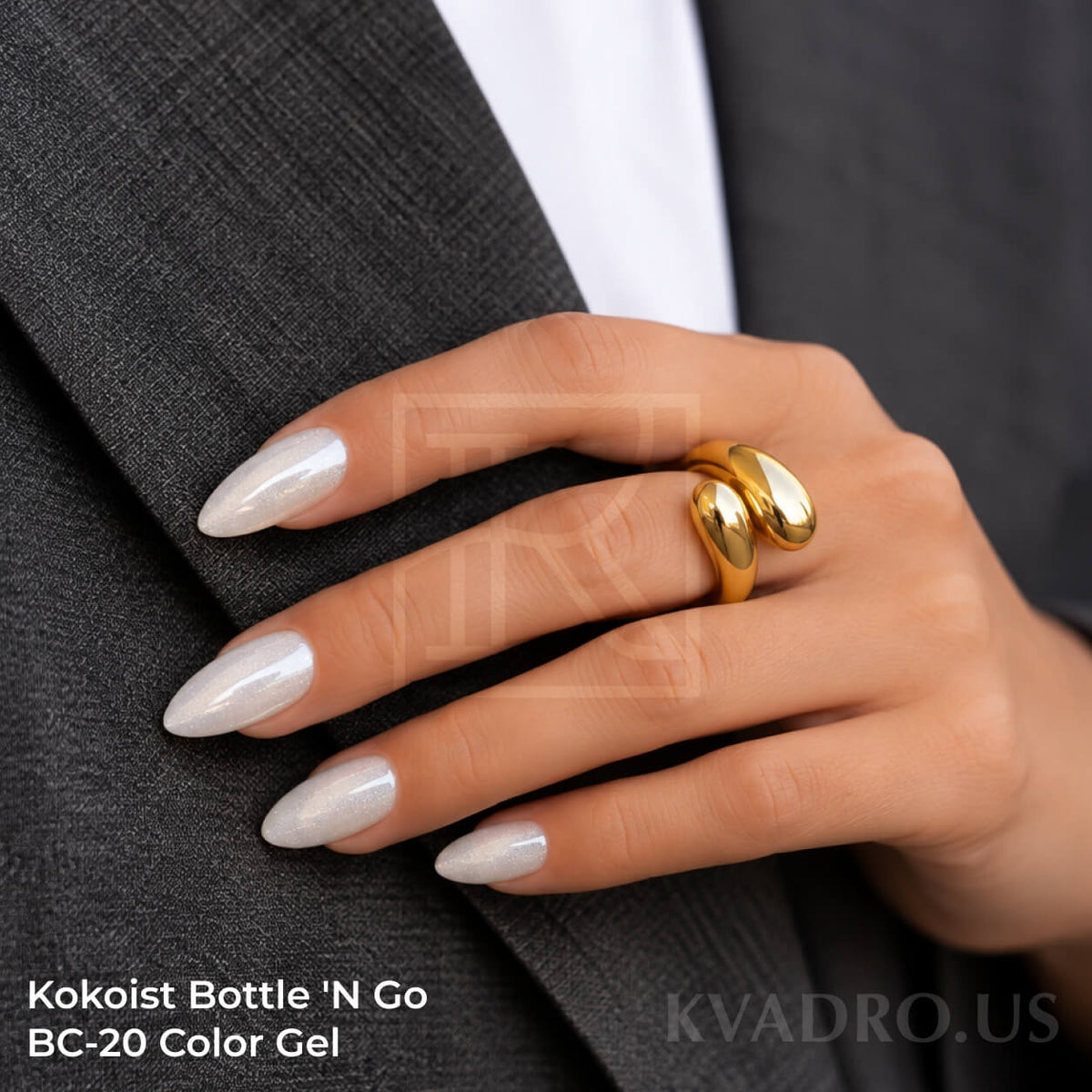 Bottle 'N Go BC-20 Color Gel Satin Maxi White