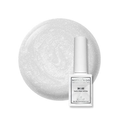 Kokoist Bottle 'N Go BC-20 Color Gel Satin Maxi White, 10ml
