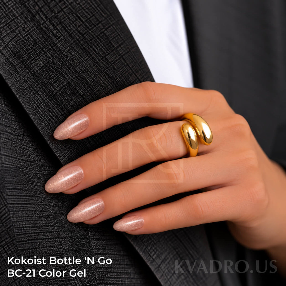 Bottle 'N Go BC-21 Color Gel Satin Pink Beige