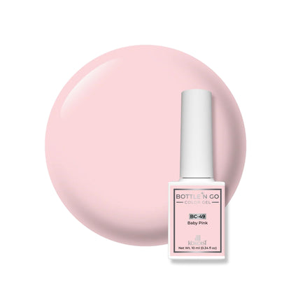 Kokoist Bottle 'N Go BC-49 Color Gel Baby Pink, 10ml