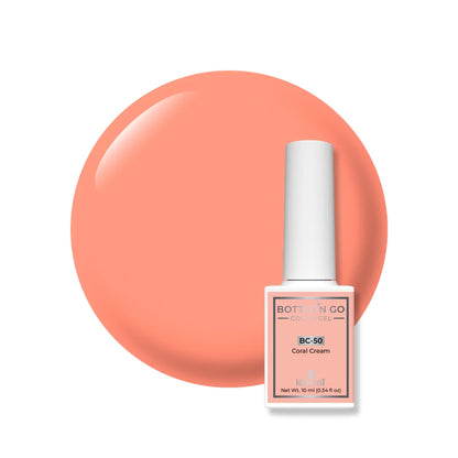 Kokoist Bottle 'N Go BC-50 Color Gel Coral Cream, 10ml