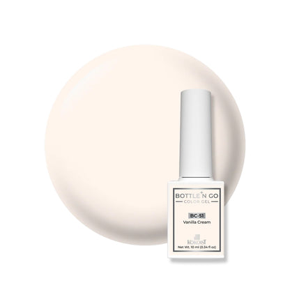Kokoist Bottle 'N Go BC-51 Color Gel Vanilla Cream, 10ml