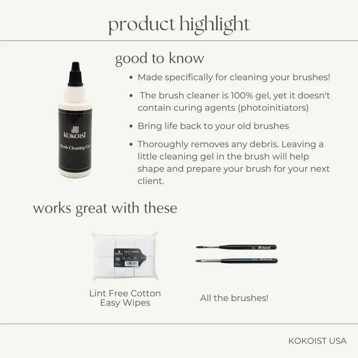 Kokoist - Brush Cleaning Gel, 50g