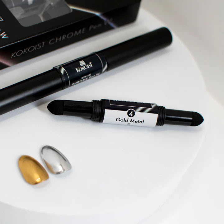 Kokoist - Chrome Pen W 04 Gold Metal x Silver Metal