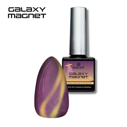 Kokoist Galaxy Magnet GM-03 Celestial Bodies, 10ml, bottle with premium brush