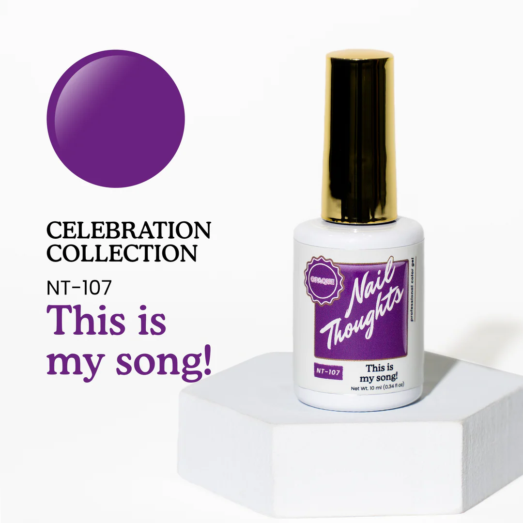 Nail Thoughts NT-107 This Is My Song! 10ml