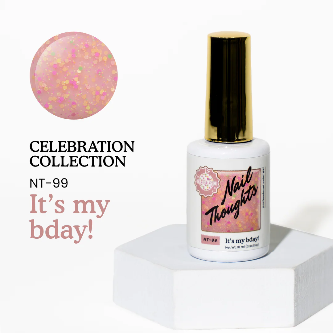 Nail Thoughts NT-99 It’s My Bday! 10ml