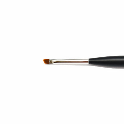Kokoist Small Angular Brush, in use on a French tip design