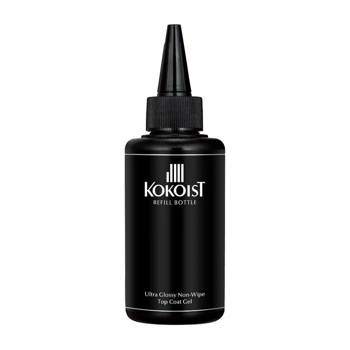 Kokoist - Ultra Glossy Non Wipe Top Coat Gel, 15ml and 100g