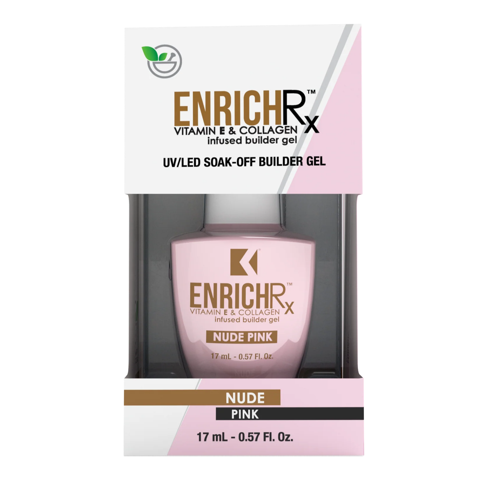 Kupa - Gelfinity EnrichRx Builder Gel Nude Pink, 17ml