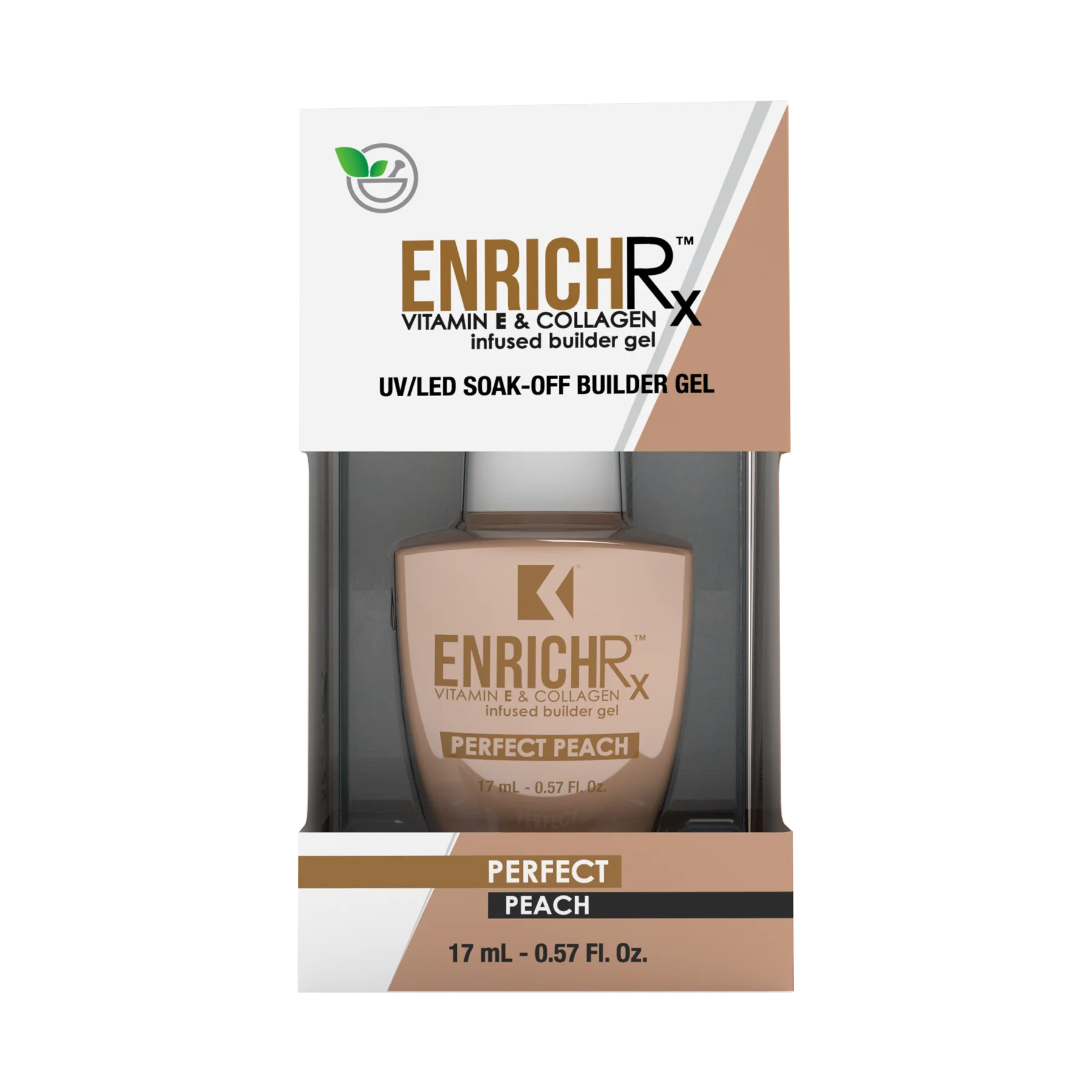 Kupa - Gelfinity EnrichRx Builder Gel Perfect Peach, 17ml