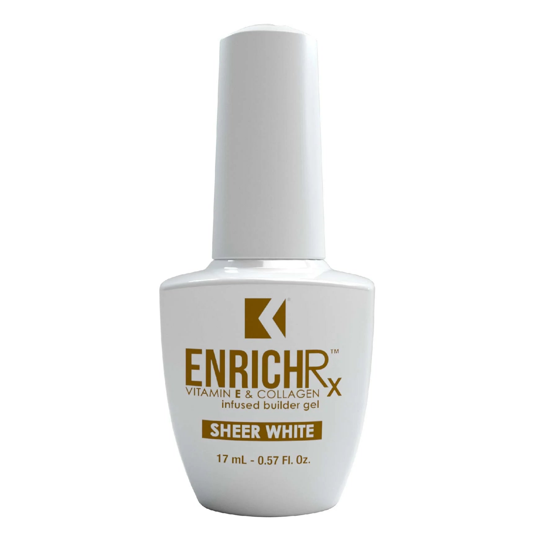 Kupa - Gelfinity EnrichRx Builder Gel Sheer White, 17ml | Kvadro Nail Store