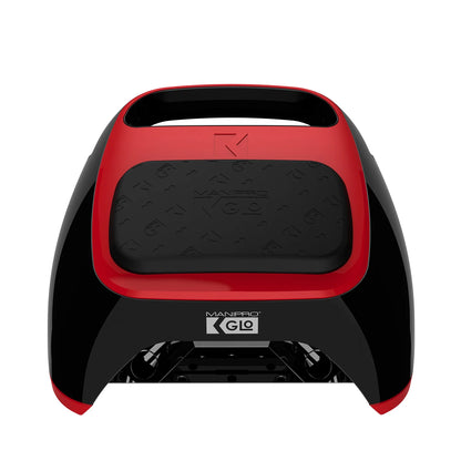 Kupa MANIPro Glo Lamp, Black w/ Red Trim, full unit view