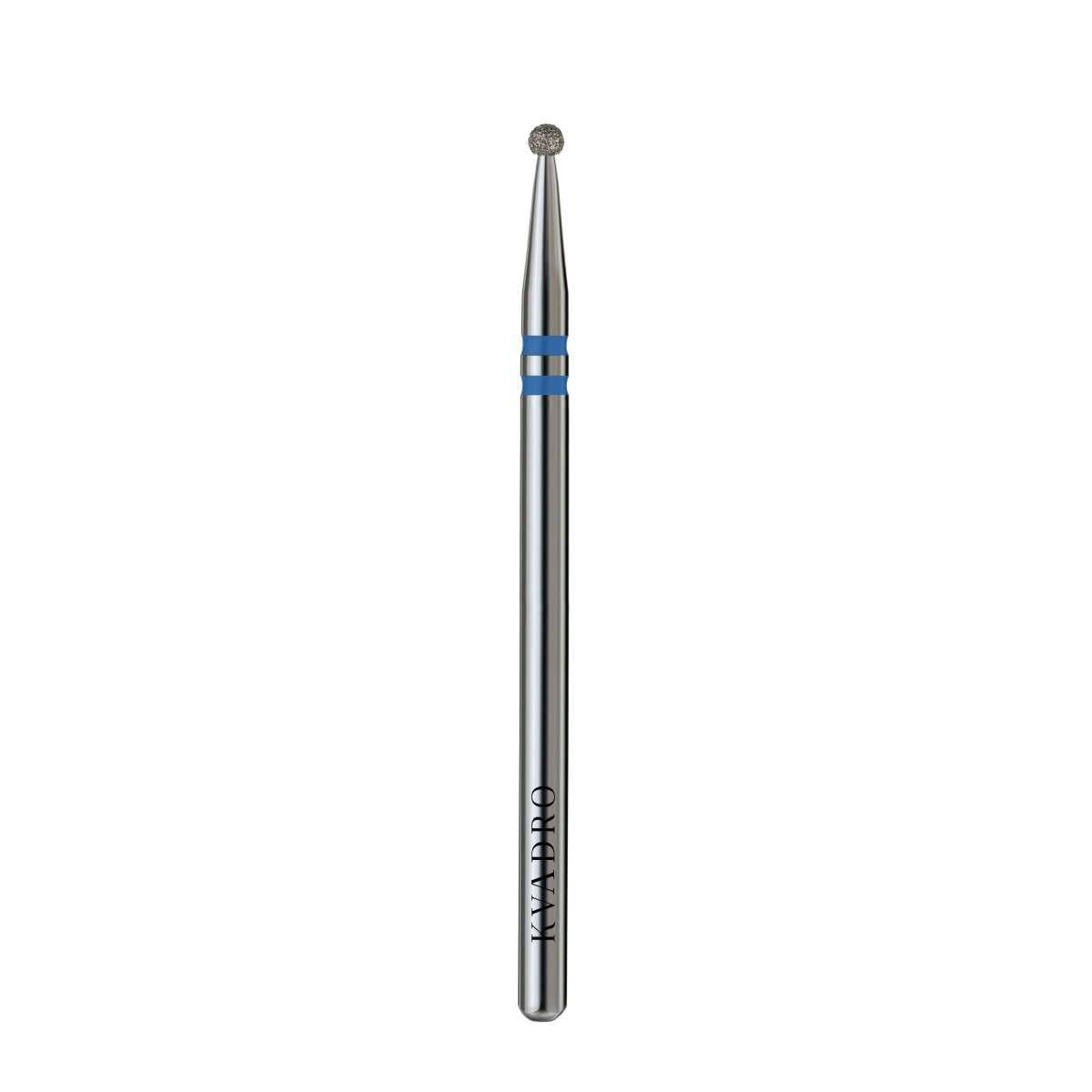 KVADRO Diamond Nail Drill Bit Ball 0.15 mm  Blue