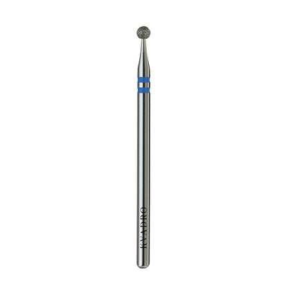  KVADRO Diamond Nail Drill Bit Ball 0.25 mm Blue is designed for precise and efficient nail preparation procedures. 