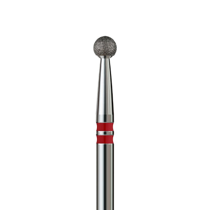 KVADRO Diamond Nail Drill Bit – Ball 0.30 mm – Red