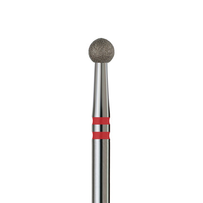 KVADRO Diamond Nail Drill Bit – Ball 0.35 mm – Red