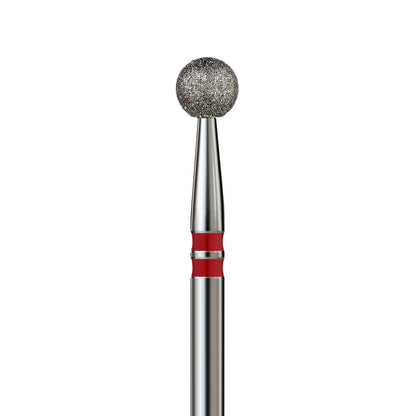 KVADRO Diamond Nail Drill Bit – Ball 0.40 mm – Red