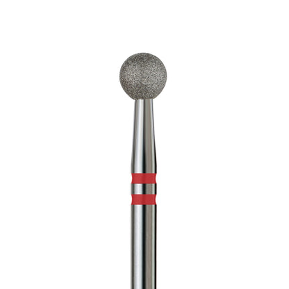 KVADRO Diamond Nail Drill Bit – Ball 0.45 mm – Red