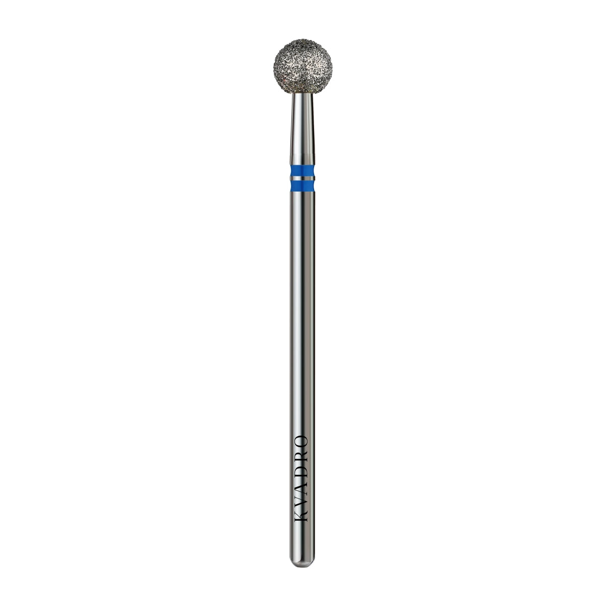  KVADRO Diamond Nail Drill Bit Ball 0.50 mm Blue is designed for efficient and controlled nail preparation procedures. 