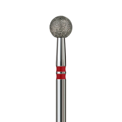 KVADRO Diamond Nail Drill Bit – Ball 0.50 mm – Red