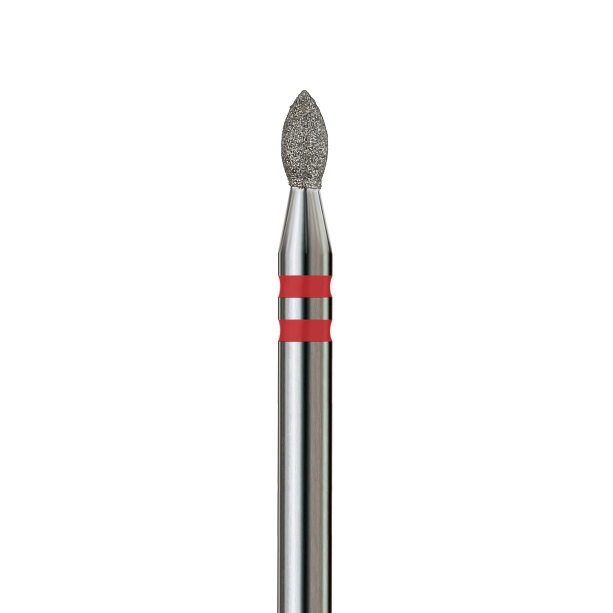KVADRO Diamond Nail Drill Bit – Bud 0.21 mm – Red