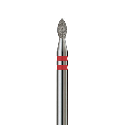 KVADRO Diamond Nail Drill Bit – Bud 0.21 mm – Red