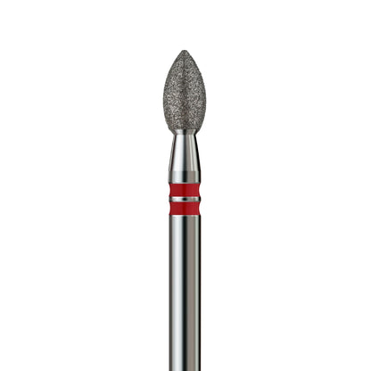 KVADRO Diamond Nail Drill Bit – Bud 0.30 mm – Red