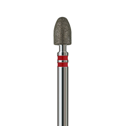 KVADRO Diamond Nail Drill Bit – Bullet 0.40 mm – Red