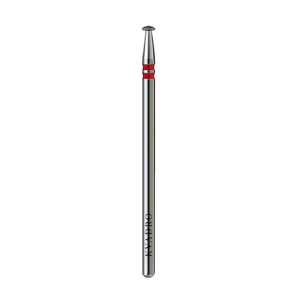 KVADRO Diamond Nail Drill Bit Disk 0.25 mm Red is designed for precise and gentle nail preparation in professional manicure and pedicure procedures.