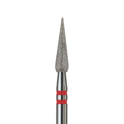 KVADRO Diamond Nail Drill Bit – Drop 0.30 mm – Red