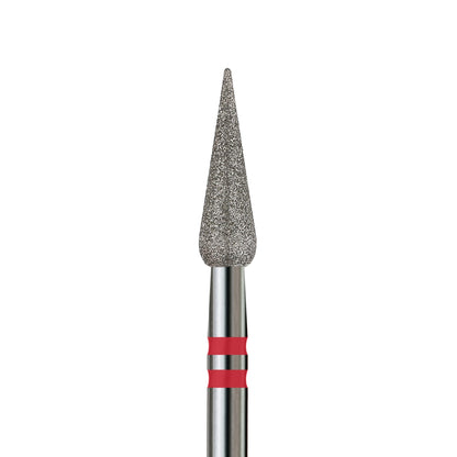 KVADRO Diamond Nail Drill Bit – Drop 0.35 mm – Red