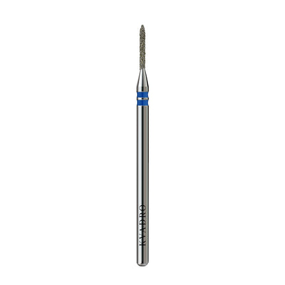  KVADRO Diamond Nail Drill Bit Needle 0.10 mm Blue is designed for precise and controlled nail preparation in professional manicure and pedicure procedures. 