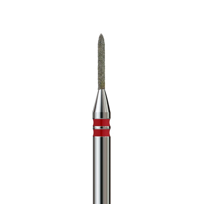 KVADRO Diamond Nail Drill Bit – Needle 0.10 mm – Red