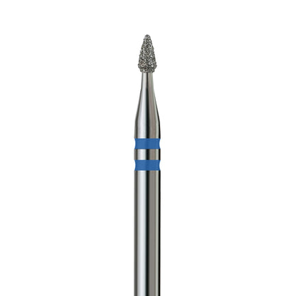 KVADRO Diamond Nail Drill Bit – Pointed Cone 0.16 mm – Blue