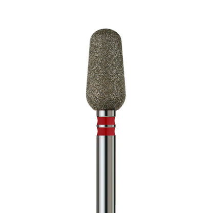 KVADRO Diamond Nail Drill Bit – Rounded Cone 0.50 mm – Red
