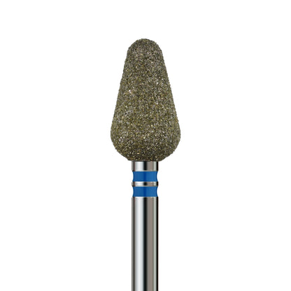 KVADRO Diamond Nail Drill Bit – Rounded Cone 0.65 mm – Blue