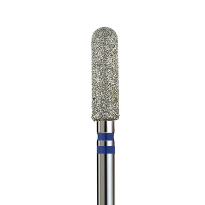 KVADRO Diamond Nail Drill Bit – Rounded Cylinder 0.35 mm – Blue