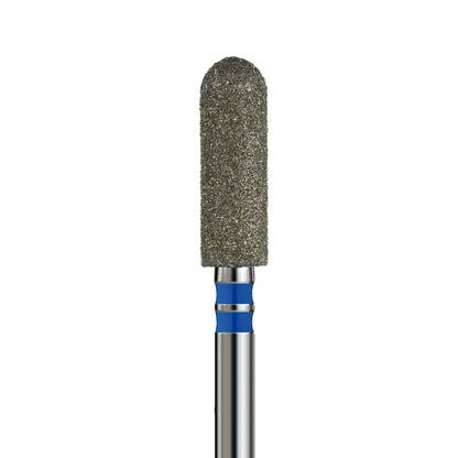 KVADRO Diamond Nail Drill Bit – Rounded Cylinder 0.40 mm – Blue