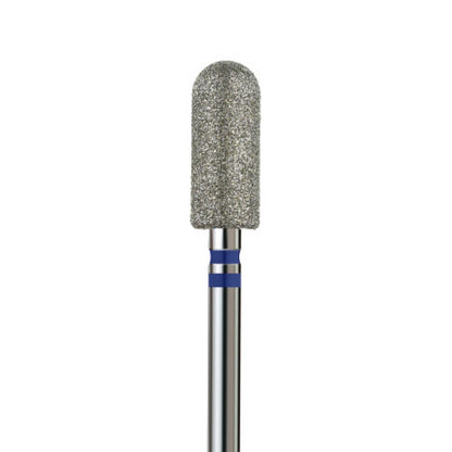 KVADRO Diamond Nail Drill Bit – Rounded Cylinder 0.50 mm – Blue