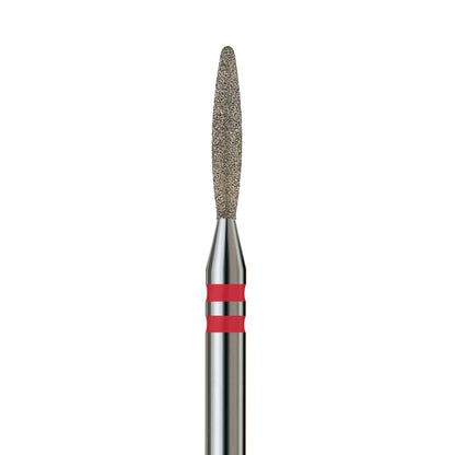 KVADRO Diamond Nail Drill Bit – Safety Flame 0.18 mm – Red