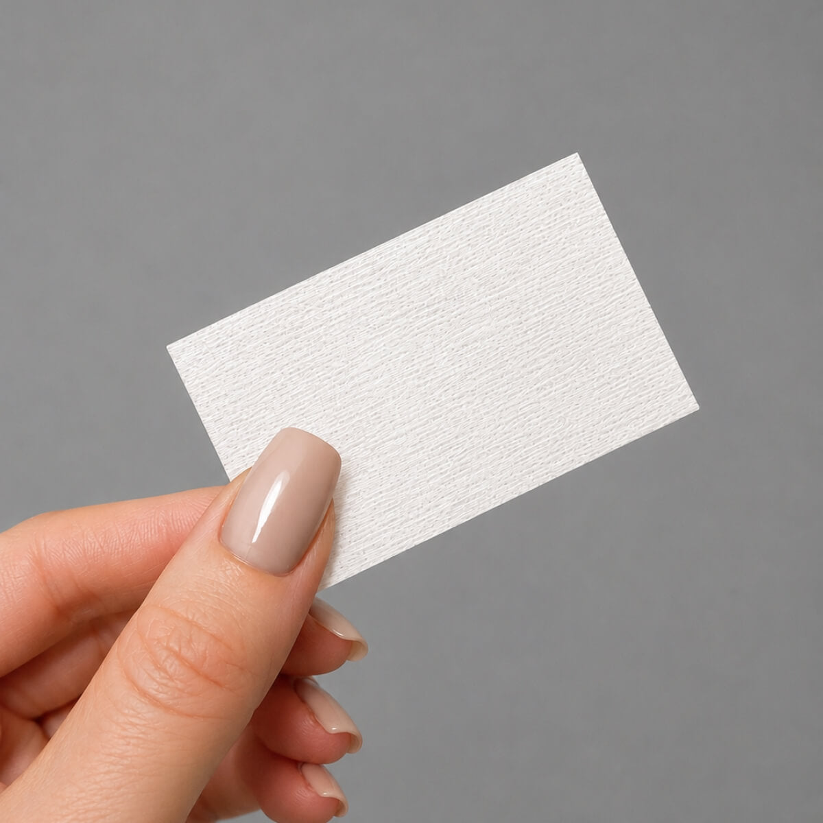 White lint-free nail cleaning wipes for nail technicians