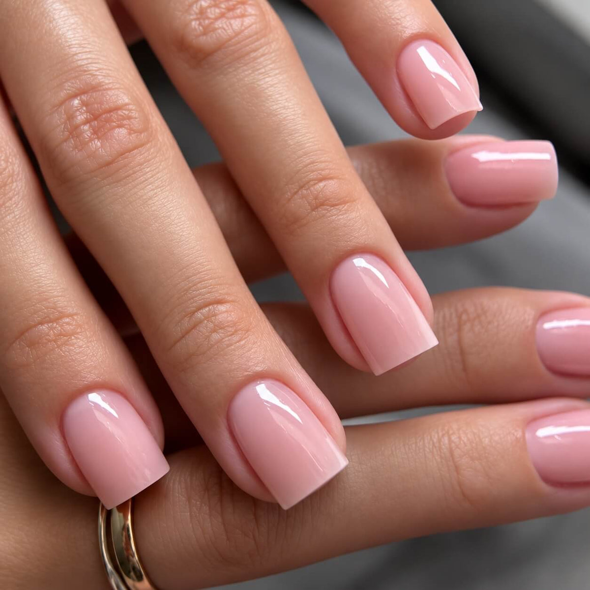 LiNTO Repair Gel Bareflash used for nail extensions over a form