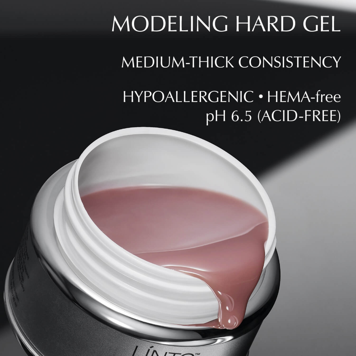 LiNTO nail hard gel Nude