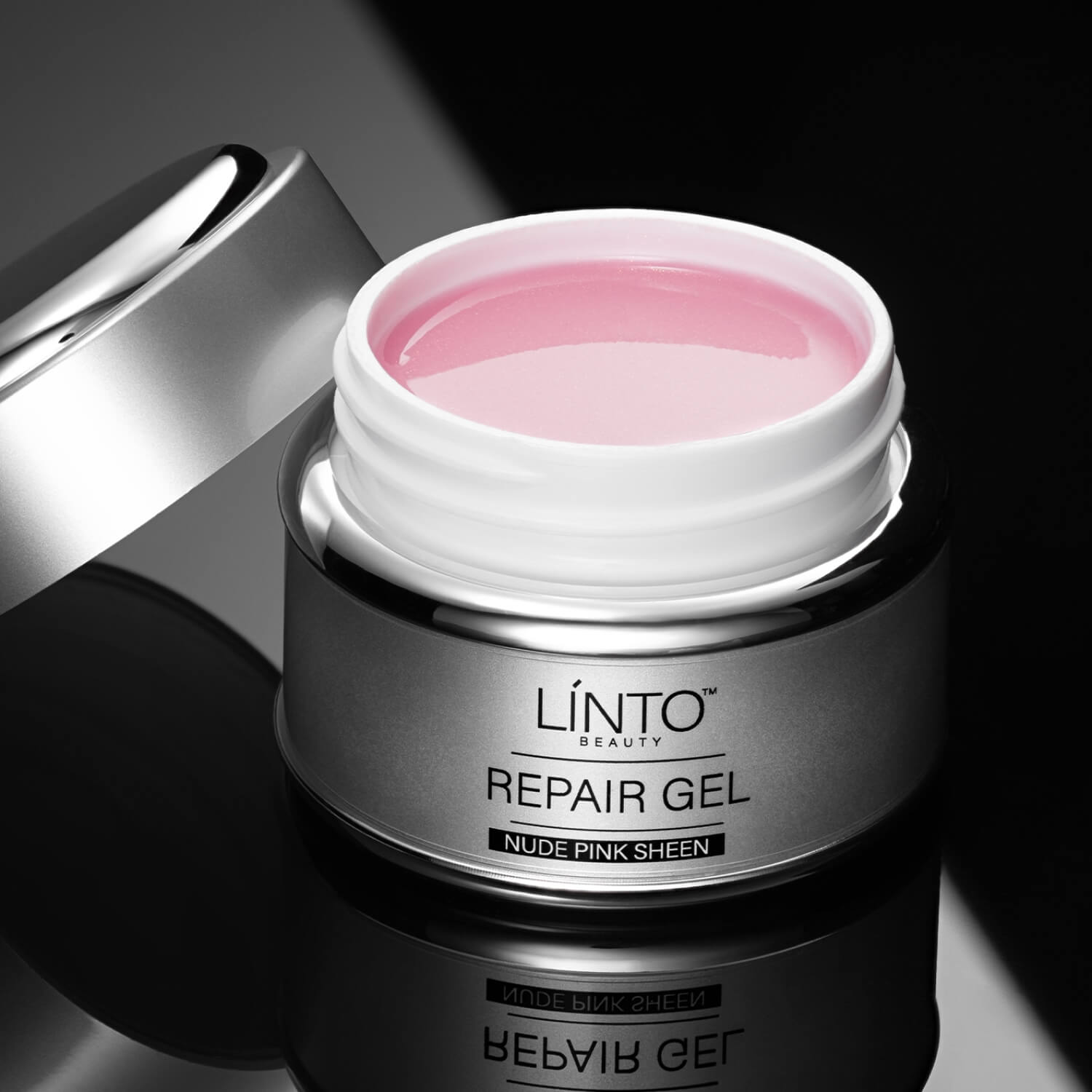 LiNTO nail hard gel Nude Pink Sheen