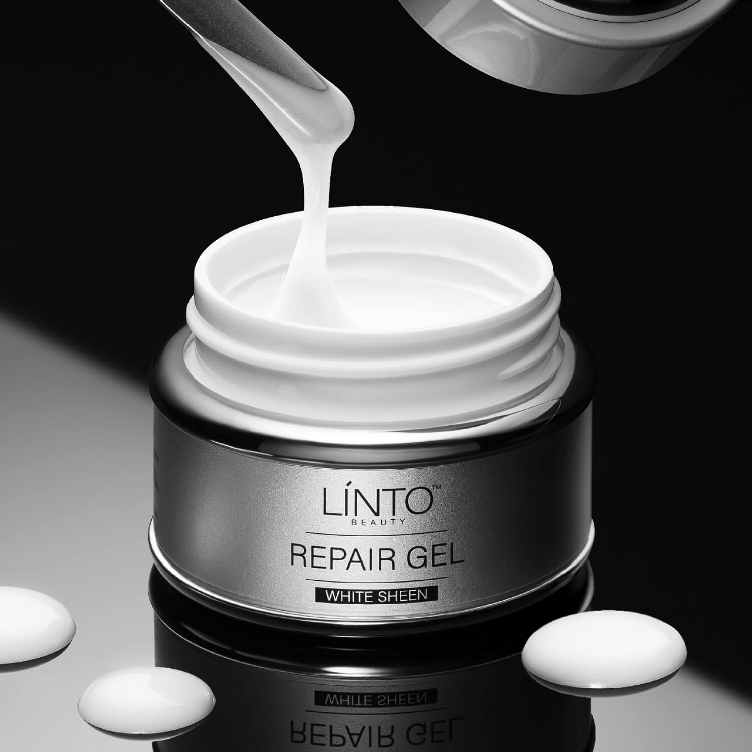 LiNTO White Sheen hard gel